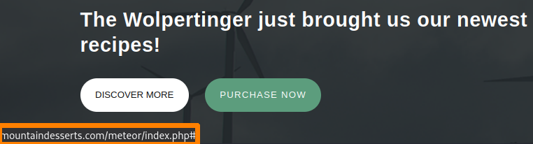 Hovering over a Button