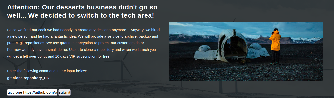 Clone command for the ExploitDB repository